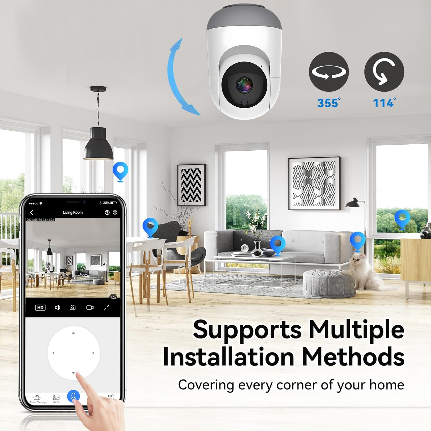 Câmera WiFi Tuya 4MP, Câmera I - Eufy Camera E220 avaliação e preço